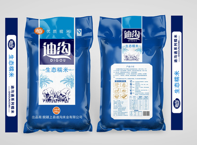 大米包裝袋子設計 回歸自然與傳承味覺的藝術